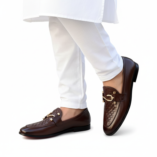 HP-S Knitted Loafer-1015-BR