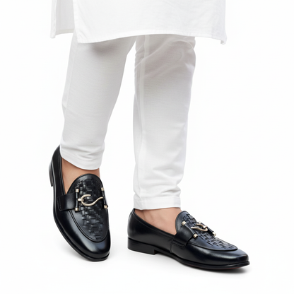 HP-S Knitted Loafer-1015-Bl